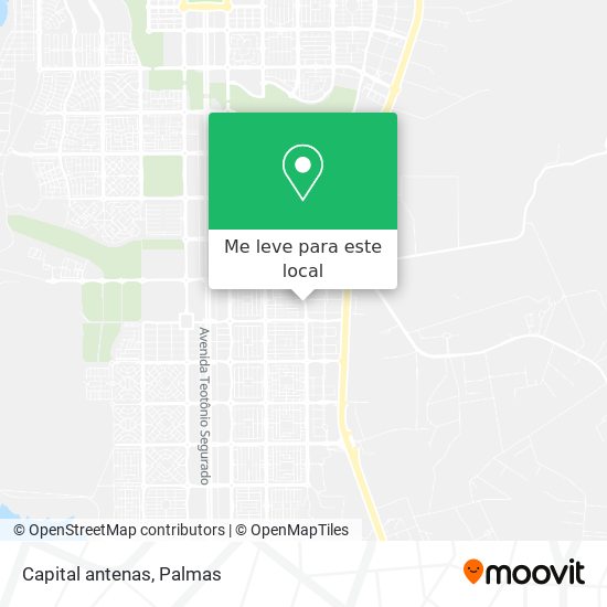 Capital antenas mapa