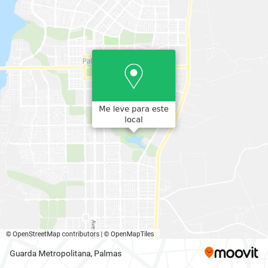 Guarda Metropolitana mapa