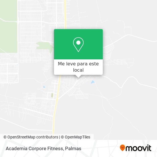 Academia Corpore Fitness mapa