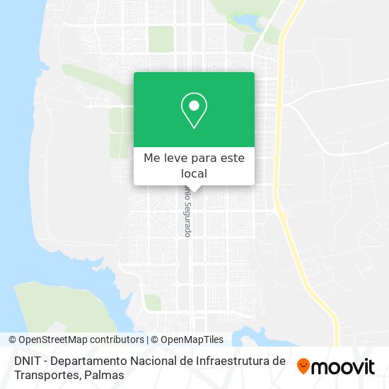 DNIT - Departamento Nacional de Infraestrutura de  Transportes mapa
