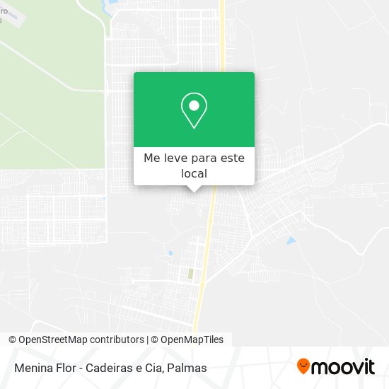 Menina Flor - Cadeiras e Cia mapa