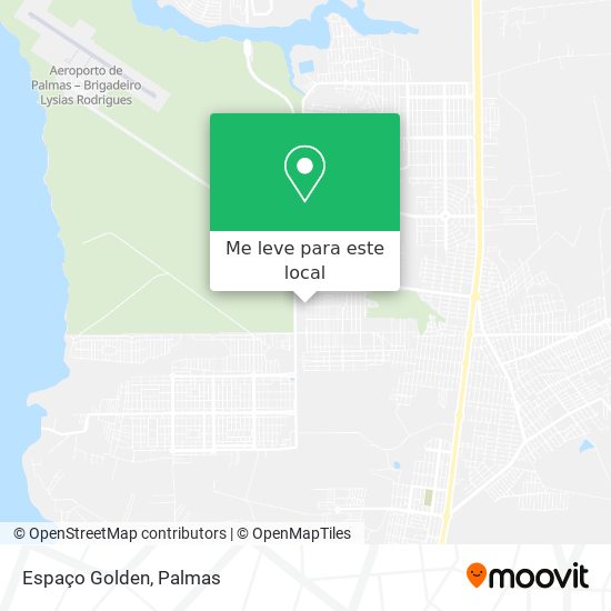Espaço Golden mapa