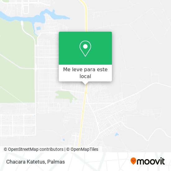 Chacara Katetus mapa