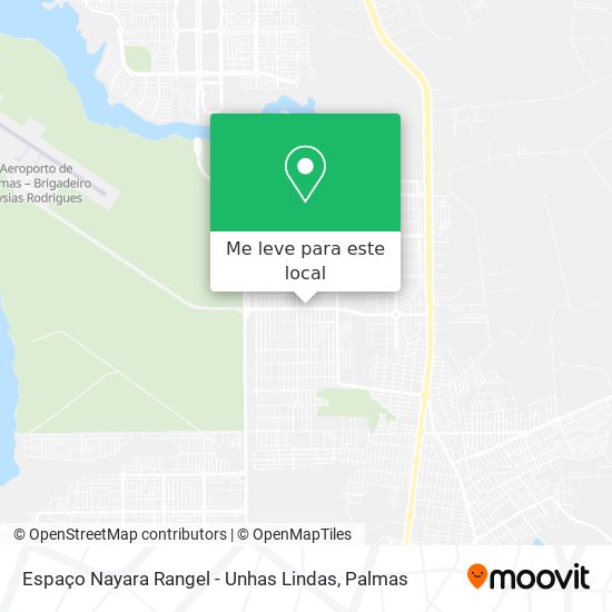 Espaço Nayara Rangel - Unhas Lindas mapa