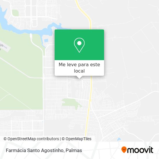 Farmácia Santo Agostinho mapa