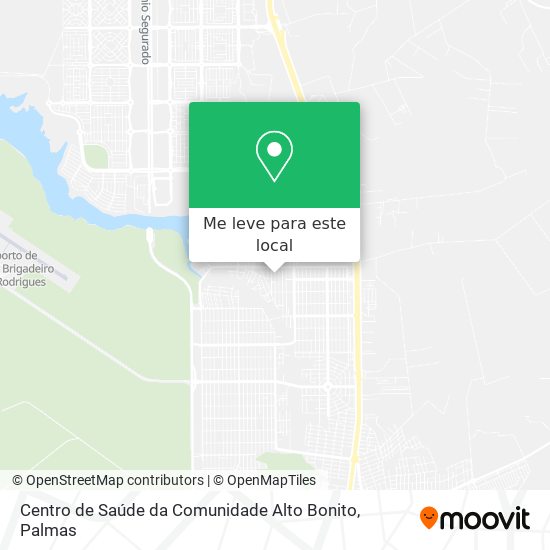 Centro de Saúde da Comunidade Alto Bonito mapa
