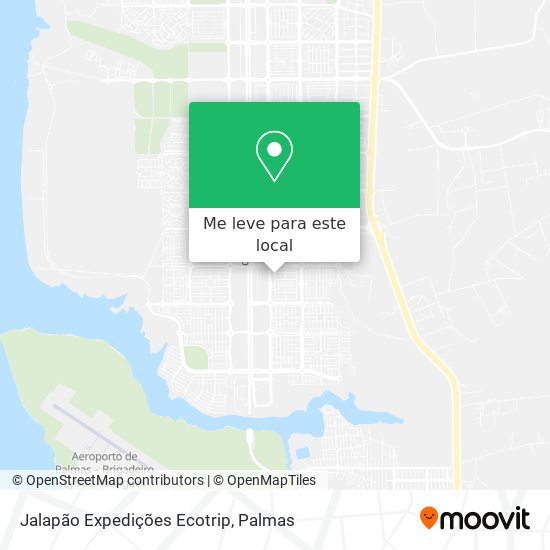 Jalapão Expedições Ecotrip mapa
