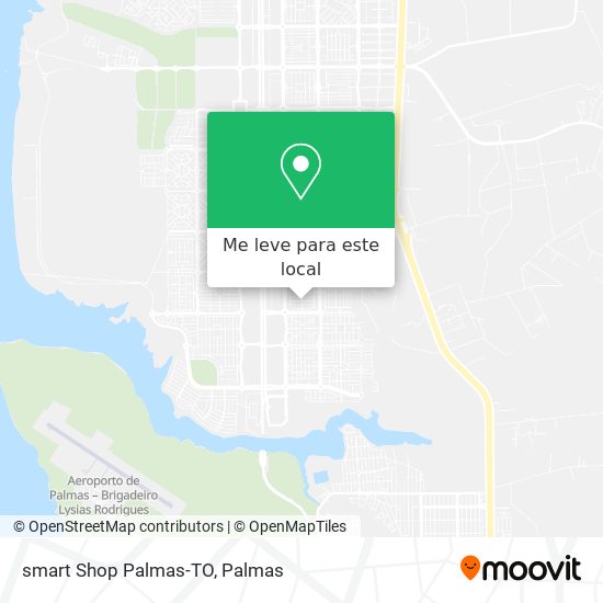 smart Shop Palmas-TO mapa