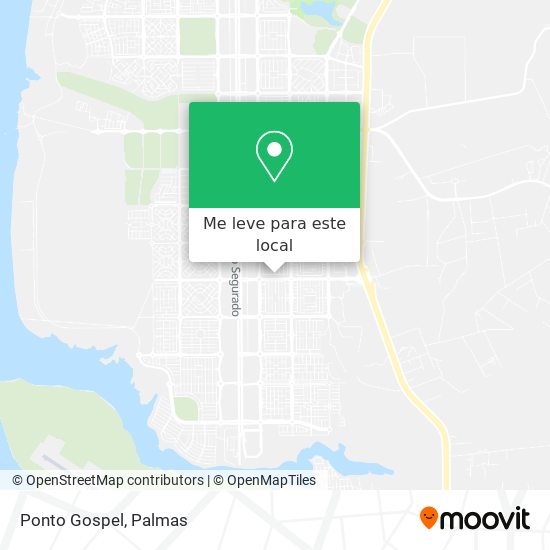 Ponto Gospel mapa