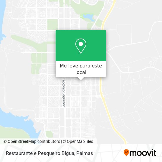 Restaurante e Pesqueiro Bigua mapa