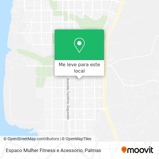 Espaco Mulher Fitness e Acessorio mapa
