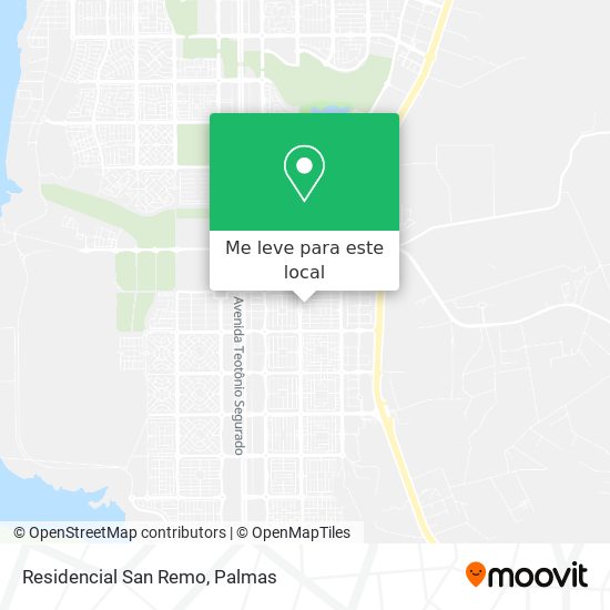 Residencial San Remo mapa