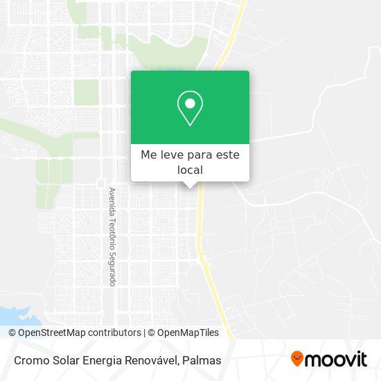 Cromo Solar Energia Renovável mapa