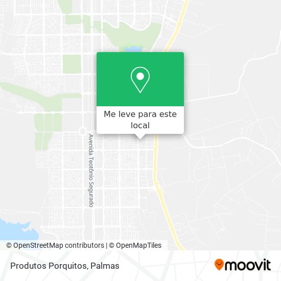 Produtos Porquitos mapa