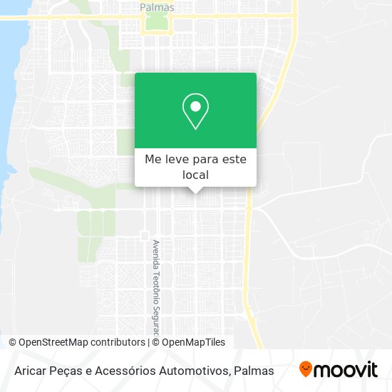 Aricar Peças e Acessórios Automotivos mapa