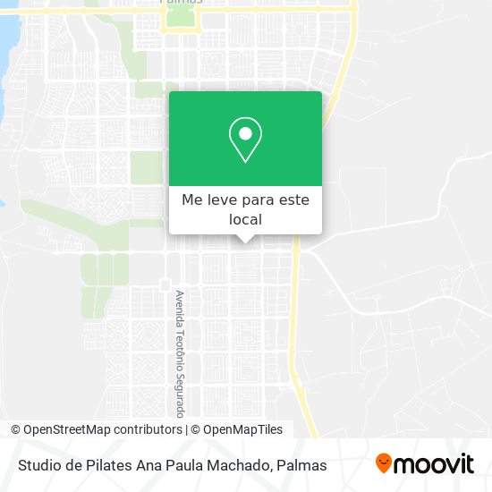 Studio de Pilates Ana Paula Machado mapa
