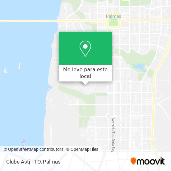 Clube Astj - TO mapa