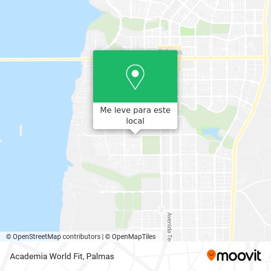 Academia World Fit mapa
