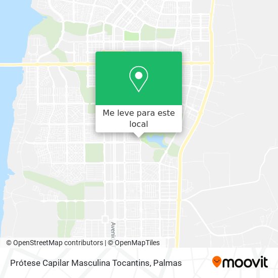Prótese Capilar Masculina Tocantins mapa