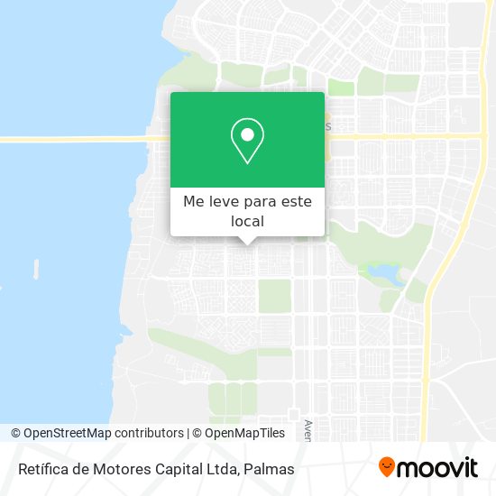 Retífica de Motores Capital Ltda mapa