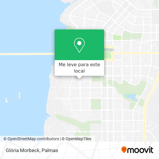 Glória Morbeck mapa