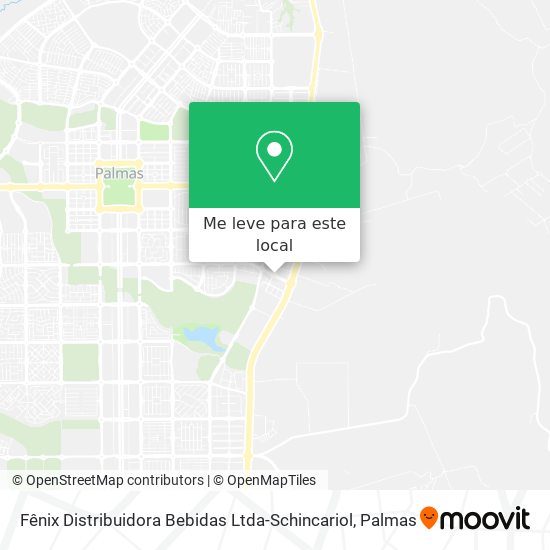 Fênix Distribuidora Bebidas Ltda-Schincariol mapa