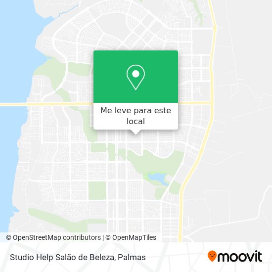 Studio Help Salão de Beleza mapa