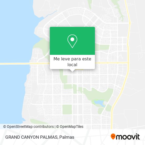 GRAND CANYON PALMAS mapa