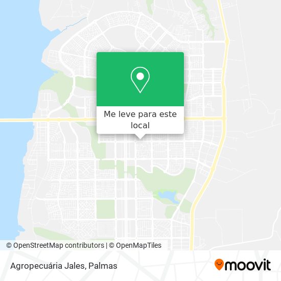 Agropecuária Jales mapa