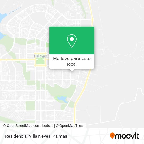 Residencial Villa Neves mapa