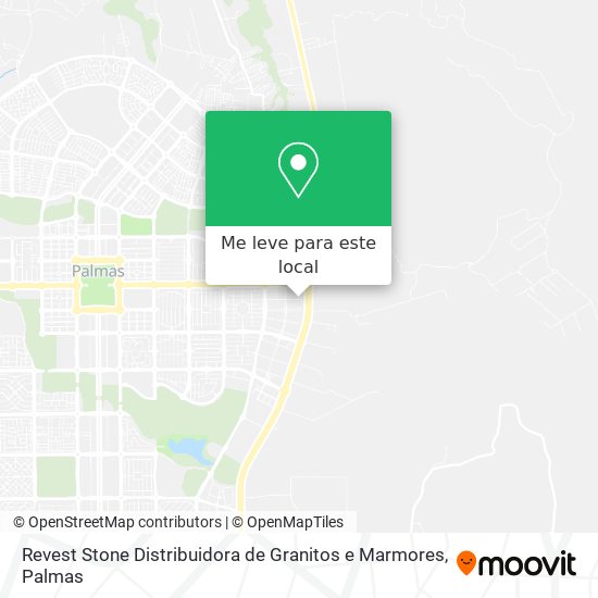 Revest Stone Distribuidora de Granitos e Marmores mapa