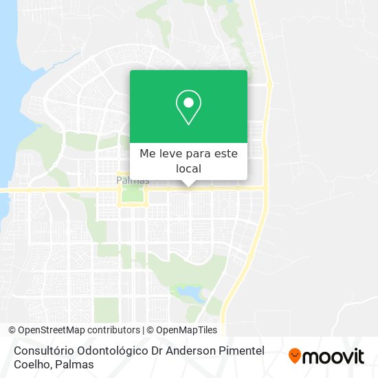 Consultório Odontológico Dr Anderson Pimentel Coelho mapa