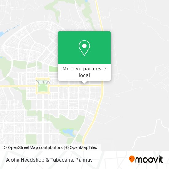 Aloha Headshop & Tabacaria mapa