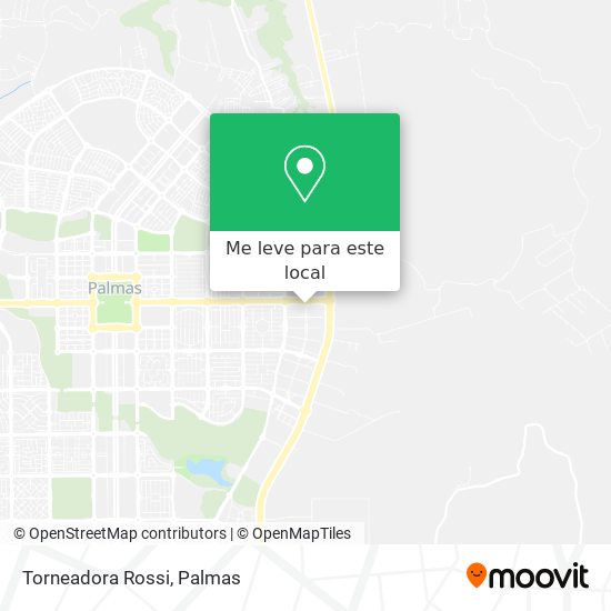 Torneadora Rossi mapa