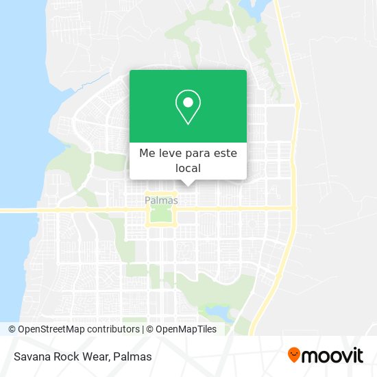 Savana Rock Wear mapa