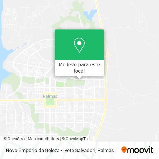 Novo Empório da Beleza - Ivete Salvadori mapa
