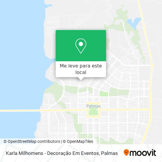 Karla Milhomens - Decoração Em Eventos mapa