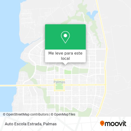 Auto Escola Estrada mapa