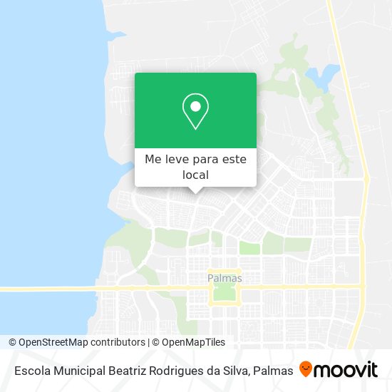 Escola Municipal Beatriz Rodrigues da Silva mapa