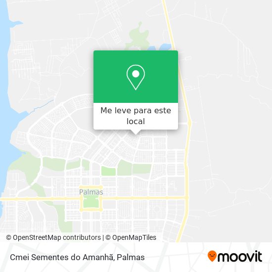 Cmei Sementes do Amanhã mapa