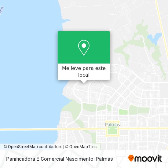 Panificadora E Comercial Nascimento mapa