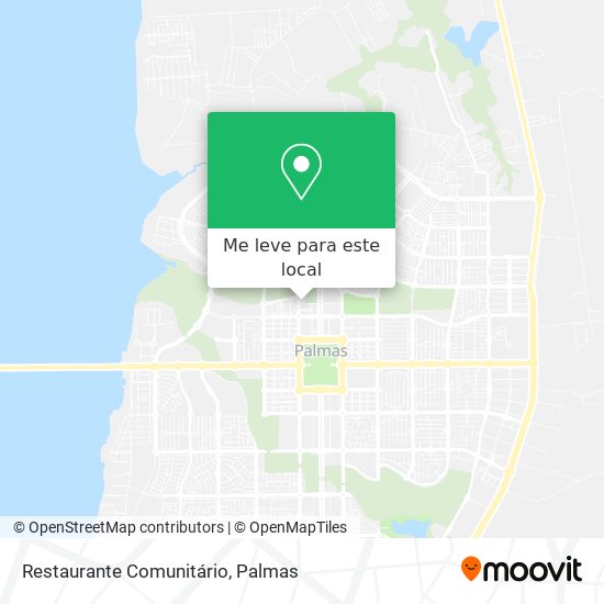 Restaurante Comunitário mapa