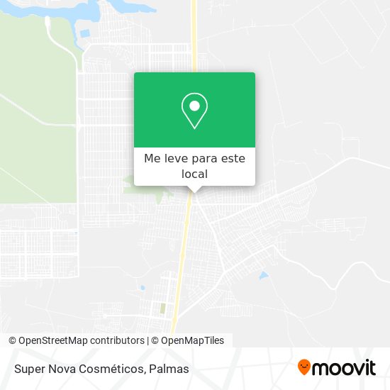 Super Nova Cosméticos mapa