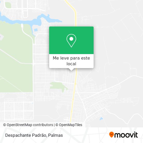 Despachante Padrão mapa