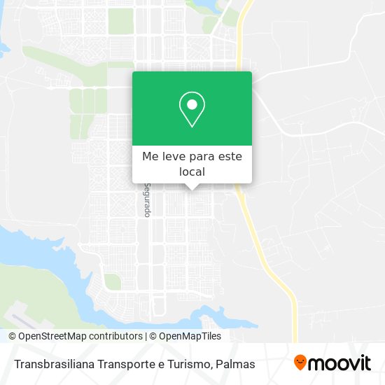 Transbrasiliana Transporte e Turismo mapa