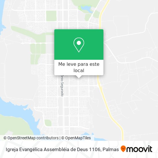 Igreja Evangélica Assembléia de Deus 1106 mapa
