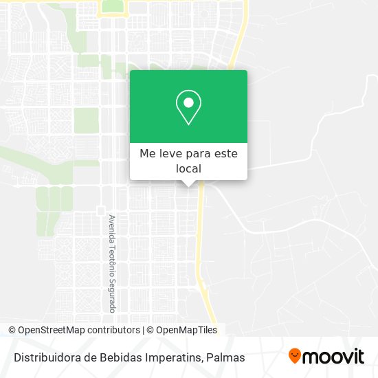 Distribuidora de Bebidas Imperatins mapa