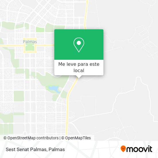 Sest Senat Palmas mapa