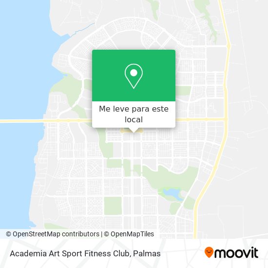 Academia Art Sport Fitness Club mapa