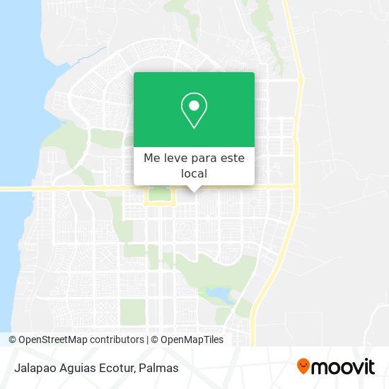 Jalapao Aguias Ecotur mapa